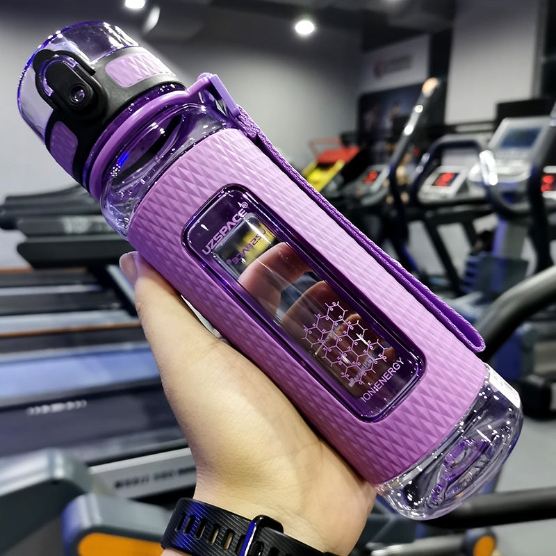Portable Sports Water Bottle – Leakproof Reusable Fitness Bottle