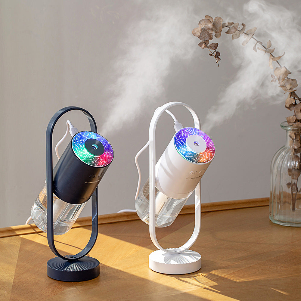 Mini USB Air Humidifier with Projection Light (200ml) – Relax, Refresh & Glow