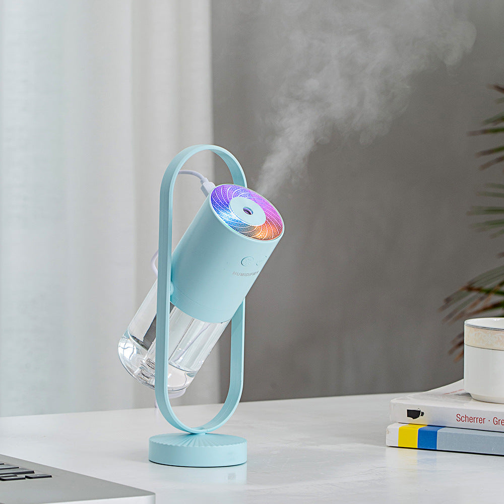 Mini USB Air Humidifier with Projection Light (200ml) – Relax, Refresh & Glow