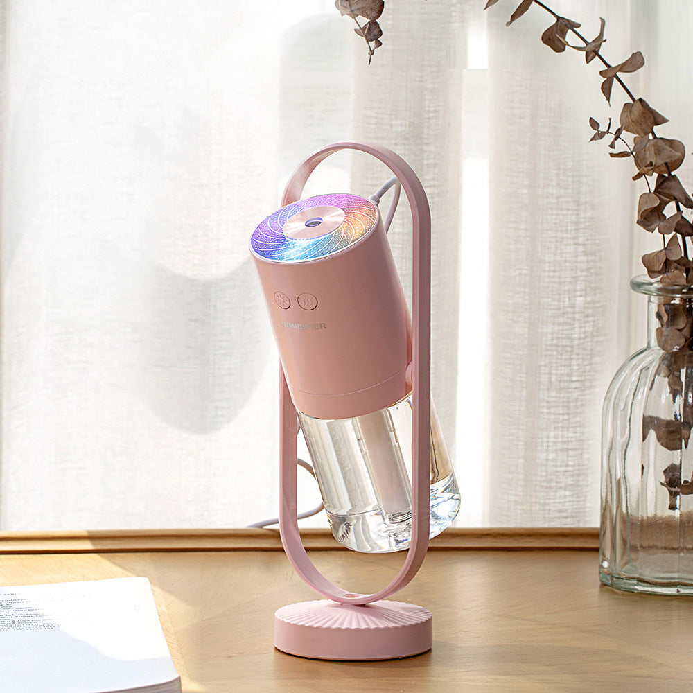 Mini USB Air Humidifier with Projection Light (200ml) – Relax, Refresh & Glow