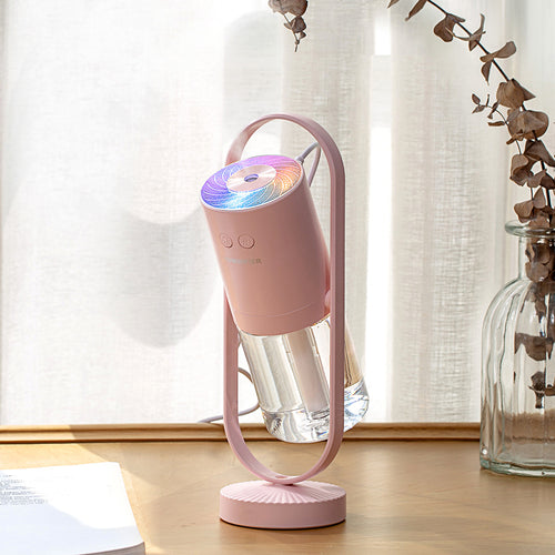 Mini USB Air Humidifier with Projection Light (200ml) – Relax, Refresh & Glow